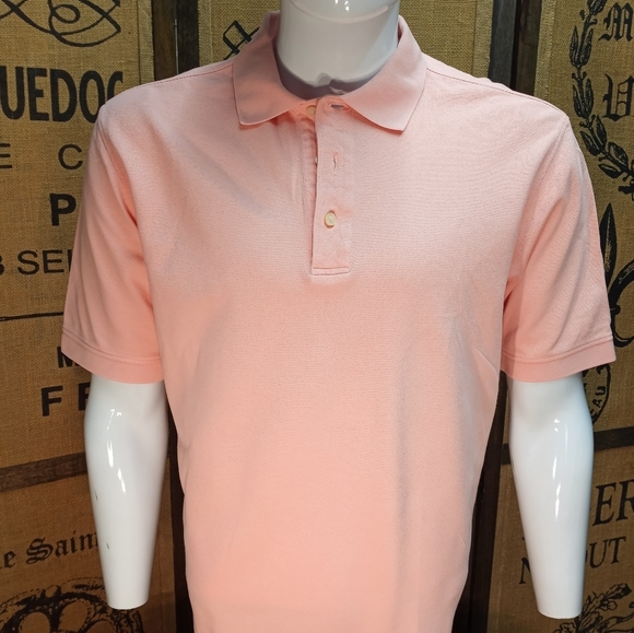 Brooks Brothers Golf Polo Shirt L 